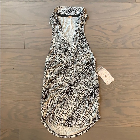 NWT Free People Coco Print Sleeveless Tank Top - Picture 3 of 6